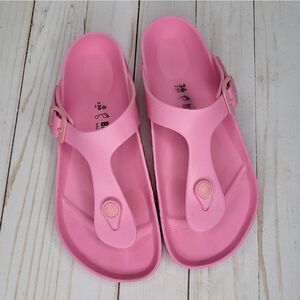 Birkenstock Women's Gizeh Pink EVA Water-Friendly Thong Sandals